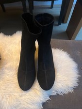 & Other Stories. Barely worn in perfect condition, black suede sock boot