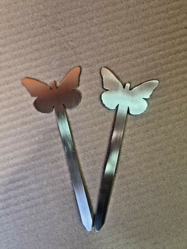 Stainless butterfly garden - stainless,