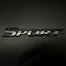 Racing Carbon Fiber SPORT Logo