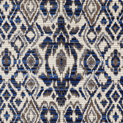 Upholstery fabric blue tribal - upholstery,