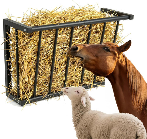 Wall mount hay rack - mount,