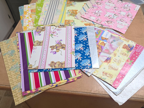 Sheets vintage wrapping - vintage,