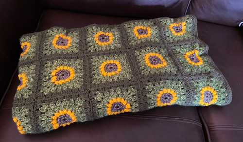 Crochet sunflower floral - crochet,