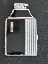vintage Ronson Mastercase combination cigarette case and lighter 1930's Art Deco