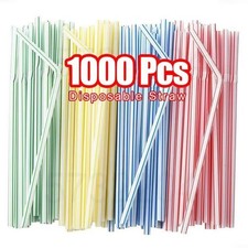 100 straws flexible bendy - flexible,