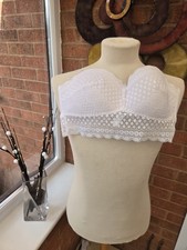 Woman's  Strapless Bralett Size 10-12 Primark New No Tags