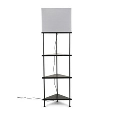 Corner Floor Lamp 3 Shelves