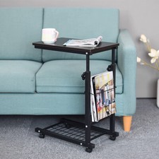 Bed Side Table C-Shaped Coffee