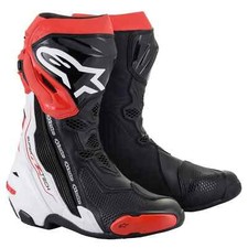 Alpinestars Supertech R Black / White / Red Racing & Sport Motorcycle Boots