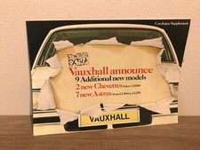 1980 Vauxhall catalogue