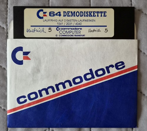 Original commodore c64 demo - c64,