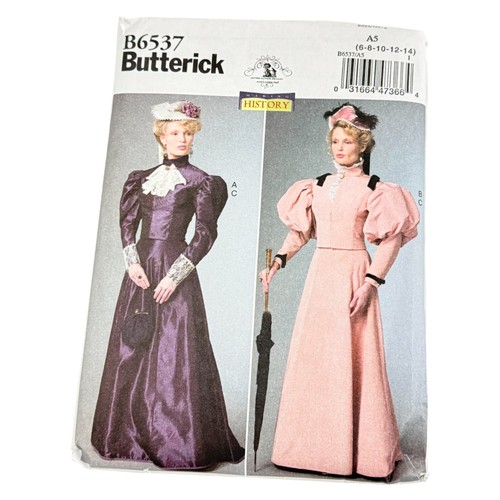 Butterick 6537 victorian top - 6537,