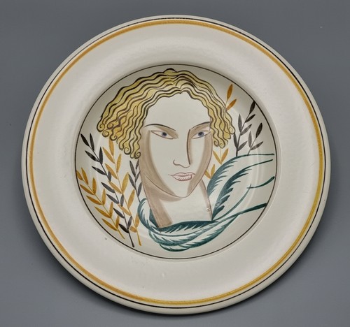 Rare poole pottery plate - poole,