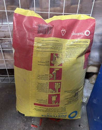 Blue circle postcrete ready - postcrete,