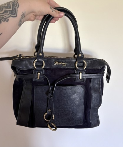 Mantaray navy faux suede - navy,