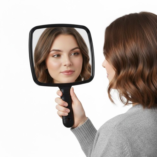 Large handheld mirror - handheld,