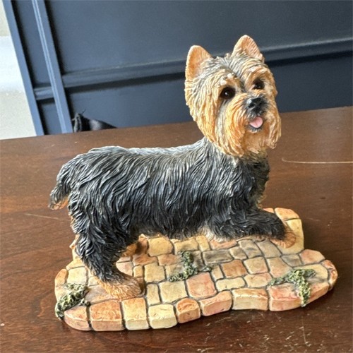 Yorkshire terrier dog - dog, figurine