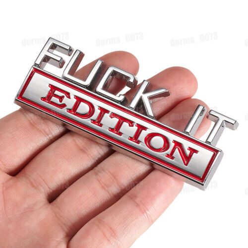 Fuck edition logo - edition, emblem