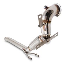 Stainless steel exhaust front - steel,