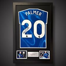 Framed Cole Palmer Chelsea 2024/25 Hand Signed Football Shirt With COA £299
