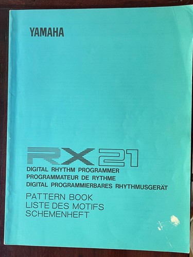 Yamaha rx21 drum machine - yamaha,