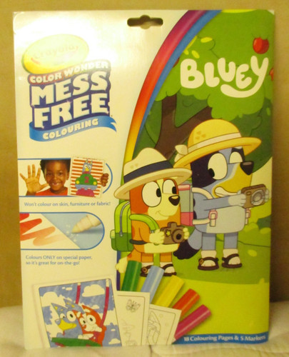 Crayola bluey colour wonder - bluey,
