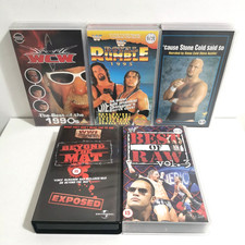WWF WCW Wresting VHS Bundle