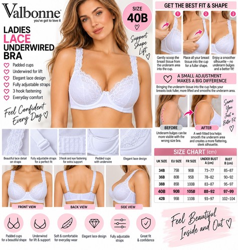 Valbonne ladies white lace - valbonne,