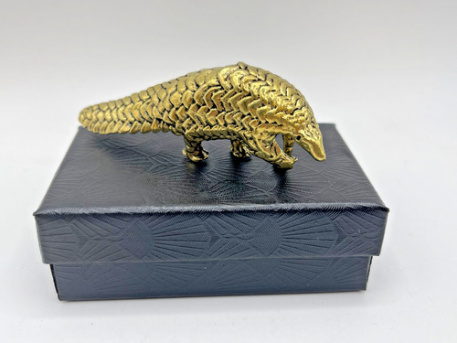 Solid brass pangolin mini - solid,