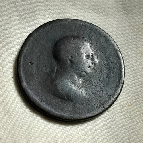 King george iii copper penny - copper,