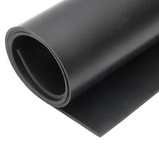 2MM Black Neoprene Rubber