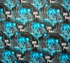 Hogwarts Castle Wizard fabric