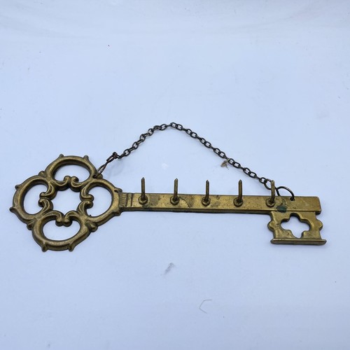 Brass mounted key - brass, holder