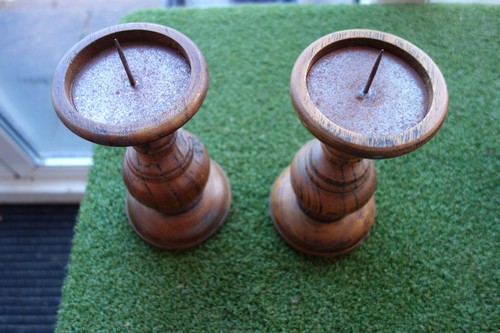 Hand turned wooden - 2,