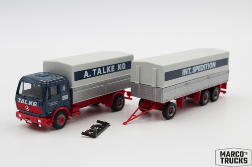 Herpa tarpaulin trailer - herpa,