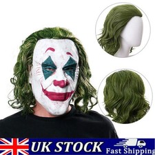 Joker Arthur Fleck Joaquin Phoenix Cosplay Wig Curly Hair Halloween Party Prop