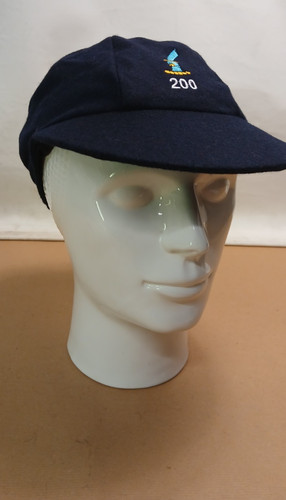 Dark blue felt cricket - felt, baggy