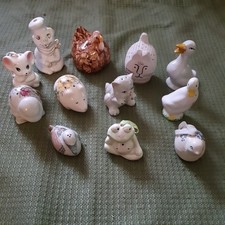 12 x VINTAGE JOB LOT COLLECTION BUNDLE POMANDERS.  ANIMALS
