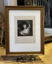 Antique Mezzotint Picture