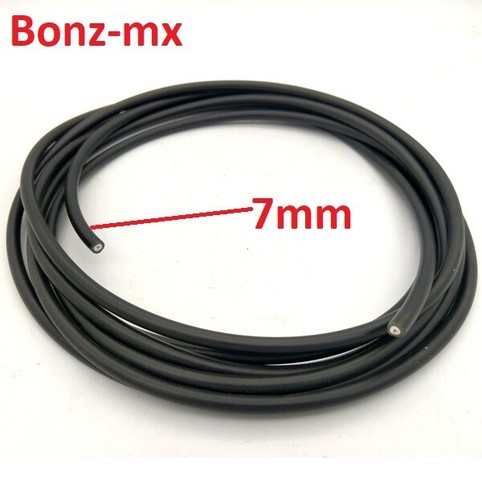 Metre pvc black 7mm ht - metre,
