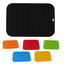 VDL Silicone Placemat Waterproof Non Slip Pot Holder Baking Kitchen Table Mat