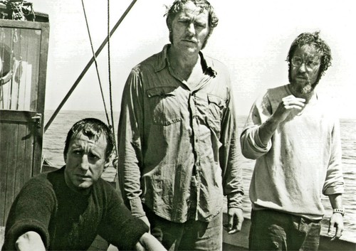 Jaws great boat scene - jaws,