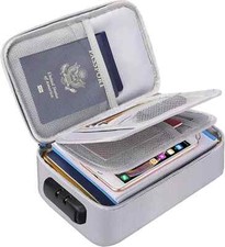 ENGPOW Fireproof Document Box File Storage Box