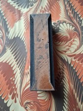 Vintage Wooden Letterpress Printers Block Type 7.6cm High Of A Letter I