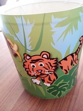 Kids Jungle Safari Zoo Wild Animal Bedroom Curtains And Light Shade