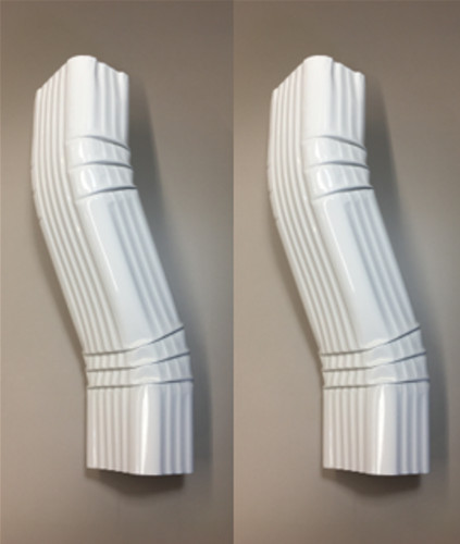 Gutter downspout pack - gutter, |2-pack|