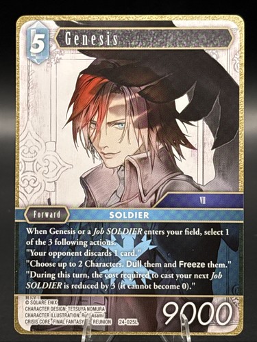 Final fantasy tcg genesis - fantasy,