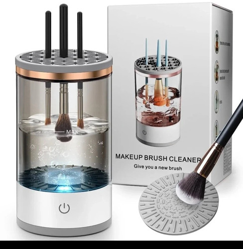 Electric makeup brush - brush, cleaner