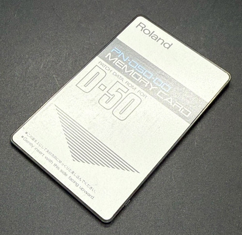 Roland d50 memory card - memory,