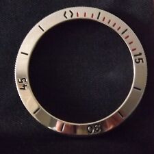 Original Bezel for Vostok Amphibia watch, (B), red dashes, NWOT, UK SELLER